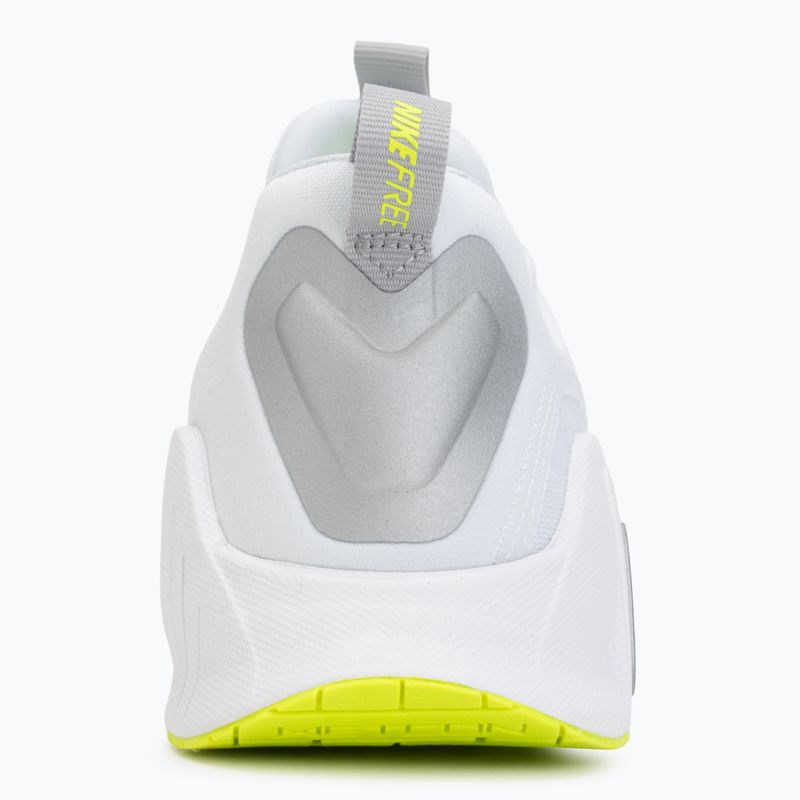 Női edzőcipők Nike Free Metcon 6 white/volt/metallic silver 6