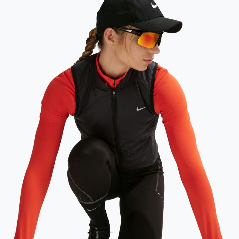 Női mellény Nike Tempo Repel Warm black 6