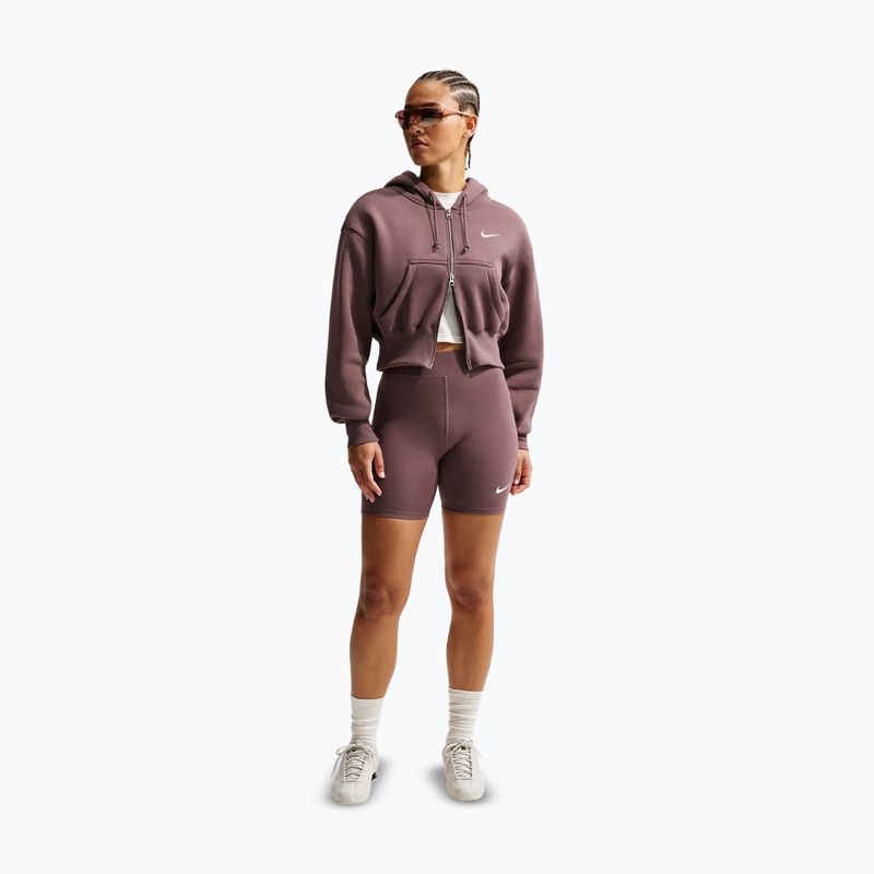 Női rövidnadrág Nike Sportswear Classic High-Waisted 8" Biker tattoo/sail 2