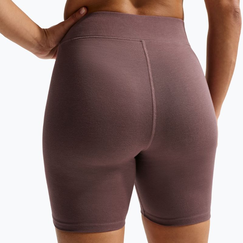 Női rövidnadrág Nike Sportswear Classic High-Waisted 8" Biker tattoo/sail 5