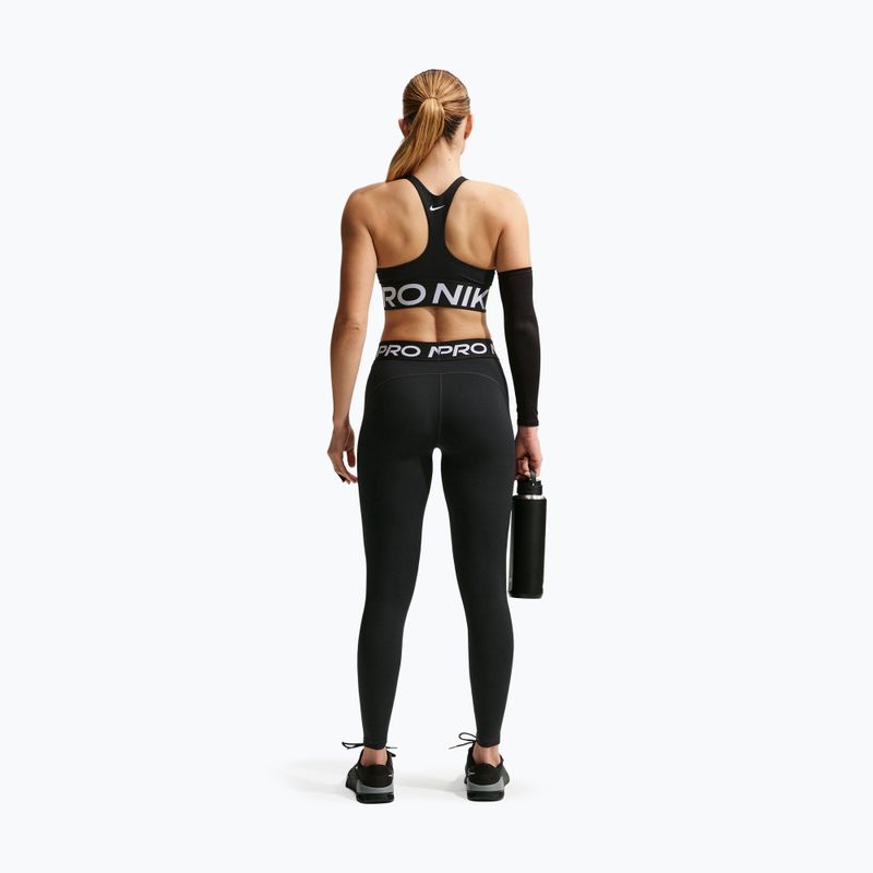 Edzőmelltartó Nike Pro Sculpt Medium Support black/white/white 3