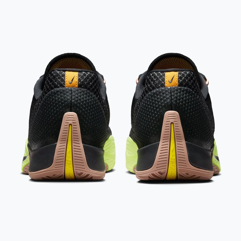 Férfi kosárlabdacipők Nike Street Flare black/light lemon twist/desert dust/black 4