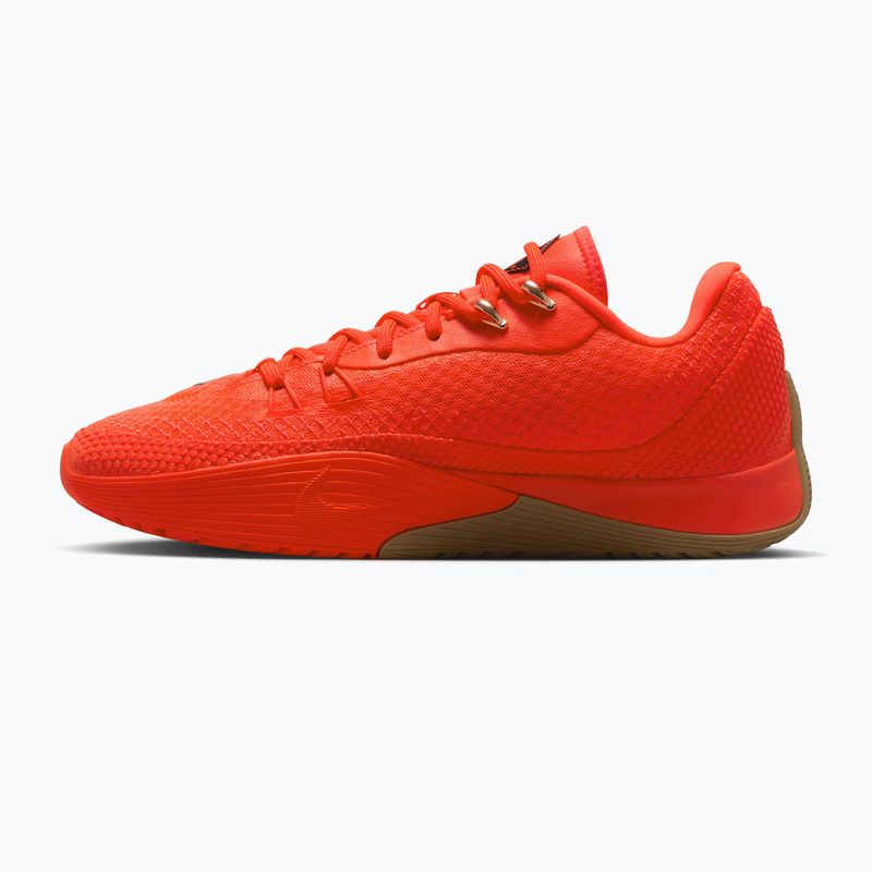 Férfi kosárlabdacipő Nike Street Flare bright crimson/gum light brown/black 2