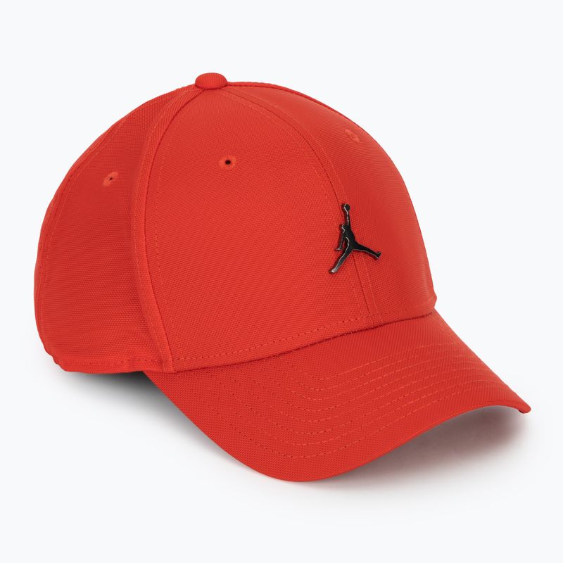 Ellenzős sapka Jordan Rise Structured Metal Jumpman chile red/r511