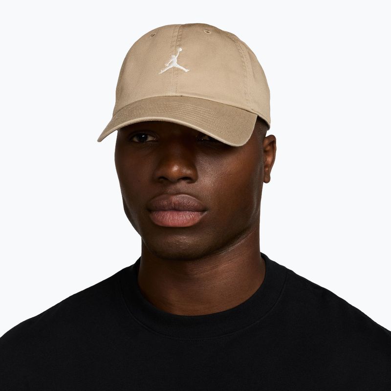 Ellenzős sapka Jordan Club Unstructured Curved-Bill khaki/sail 5