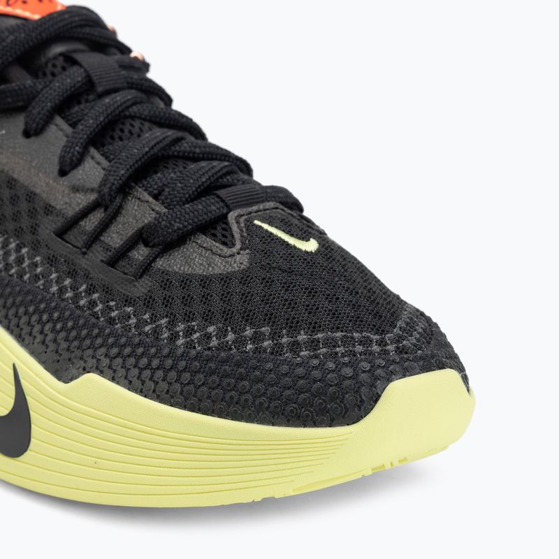 Férfi kosárlabdacipők Nike Street Flare black/light lemon twist/desert dust/black 7