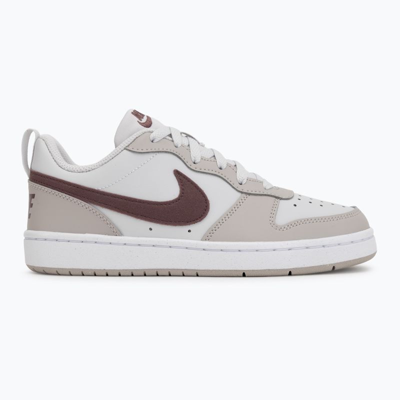 Gyerekcipők Nike Court Borough Low Essential+ vast grey/moon particle/white/tattoo 2