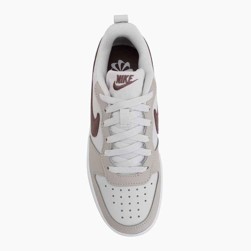 Gyerekcipők Nike Court Borough Low Essential+ vast grey/moon particle/white/tattoo 5
