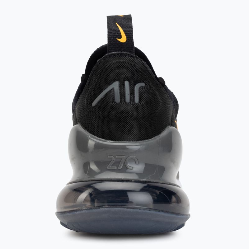 Gyerekcipő Nike Air Max 270 black/laser orange/metallic copper 6