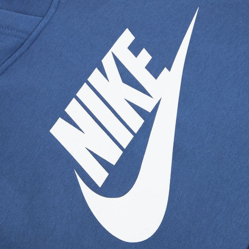 Gyerek pulóver Nike Club Fleece Hoodie mystic navy/white 3