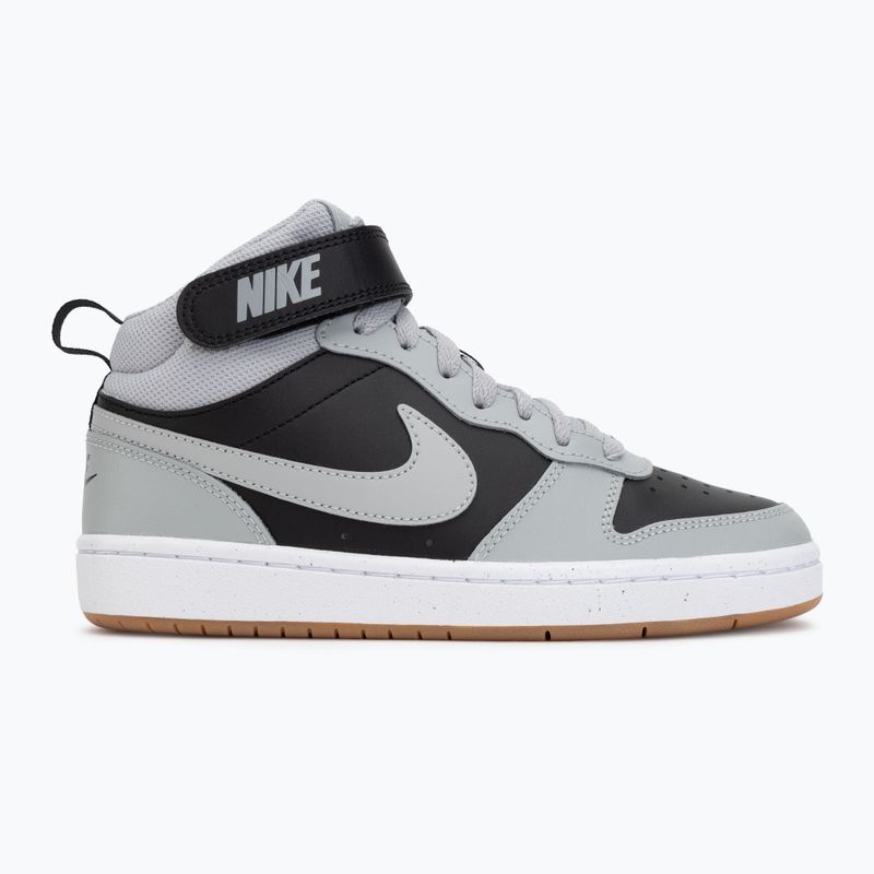 Cipők Nike Court Borough Mid 2 black/white/gum med brown/light smoke grey 2