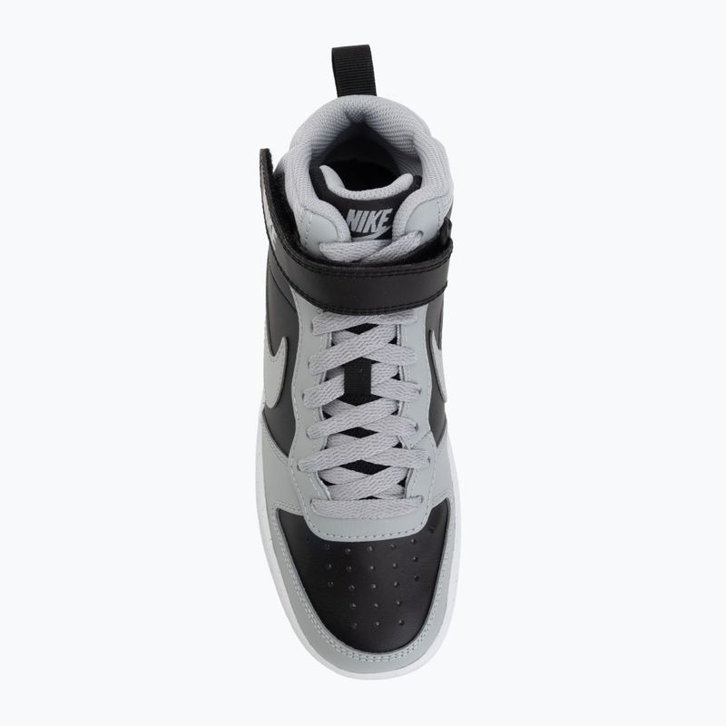 Cipők Nike Court Borough Mid 2 black/white/gum med brown/light smoke grey 5