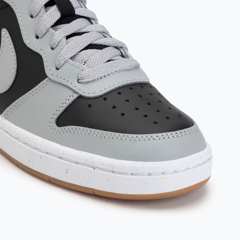 Cipők Nike Court Borough Mid 2 black/white/gum med brown/light smoke grey 7