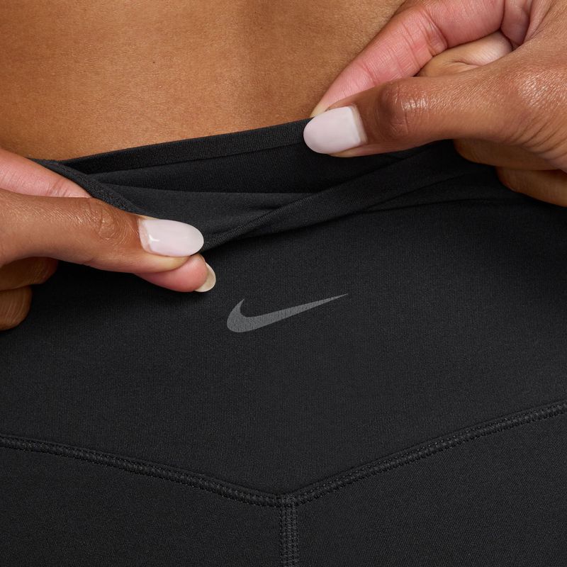 Női edzőnadrág Nike Zenvy High-Waisted Flared black/pcg3c 6