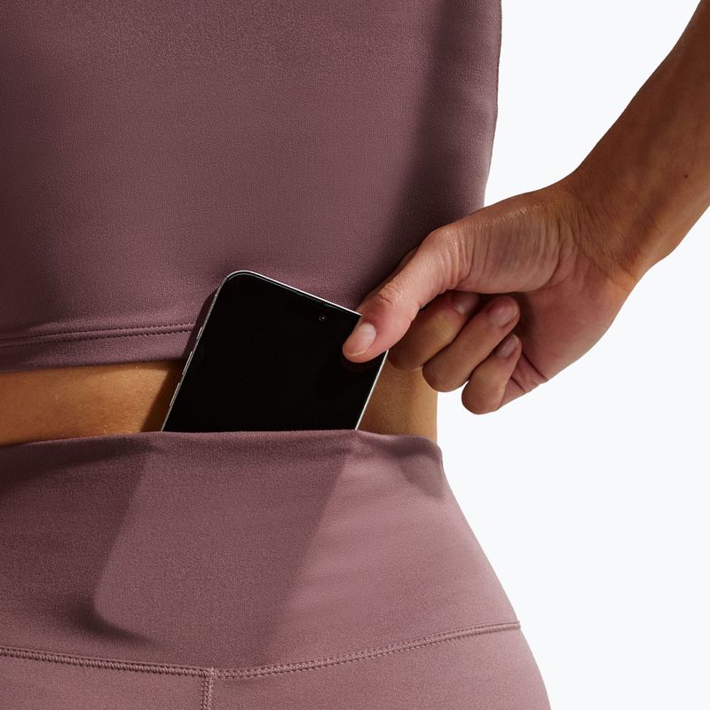 Női leggings Nike One Seamless Front High-Waisted tattoo/white 8