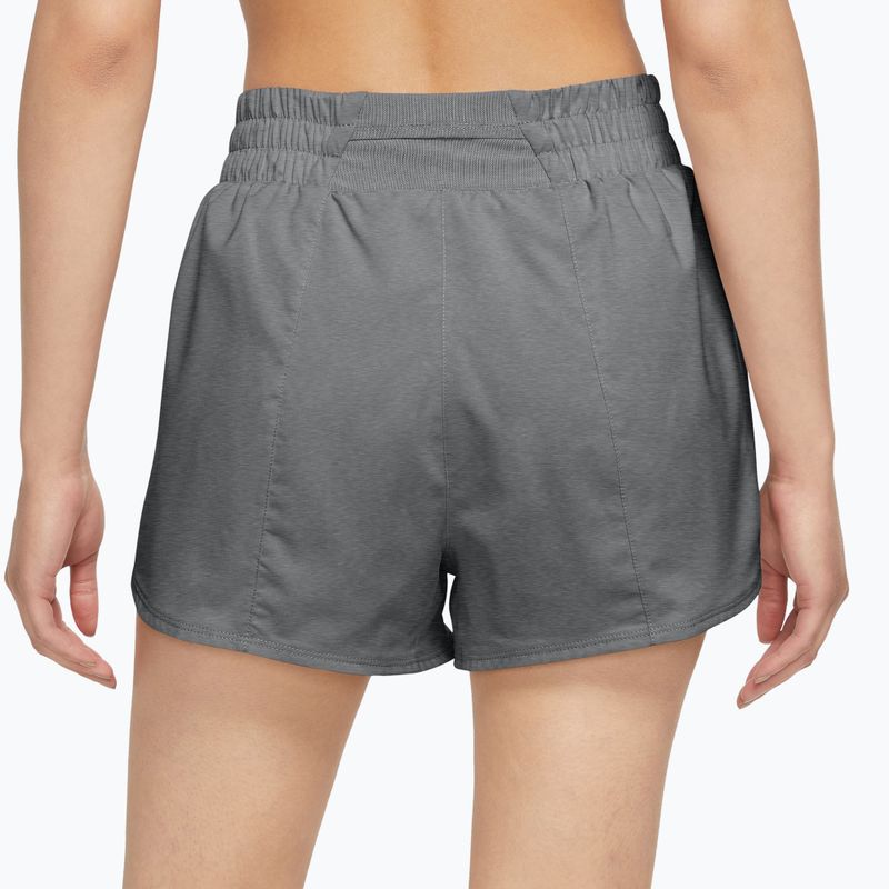 Női rövidnadrág Nike One Dri-Fit High-Waisted 3" 2In1 smoke grey/heather/white 2