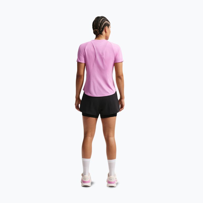 Női futópóló Nike Swift Dri-Fit light magenta 3