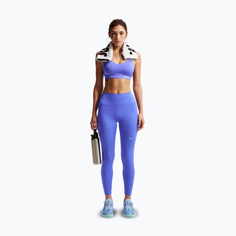 Női edző leggings Nike One High-Waisted 7/8 sapphire/white 2