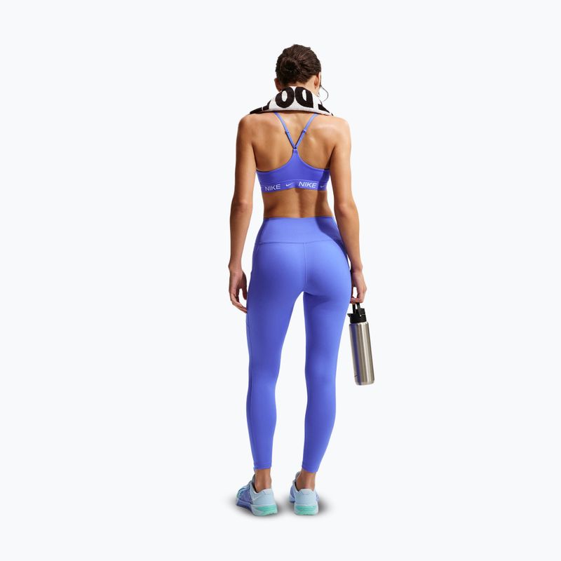 Női edző leggings Nike One High-Waisted 7/8 sapphire/white 3
