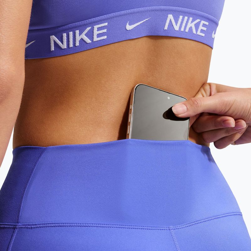 Női edző leggings Nike One High-Waisted 7/8 sapphire/white 7
