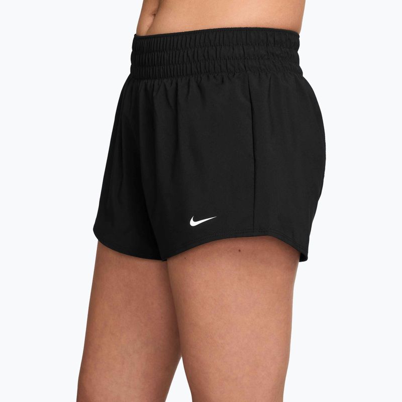 Női rövidnadrág Nike One Dri-Fit 3" black/white 3