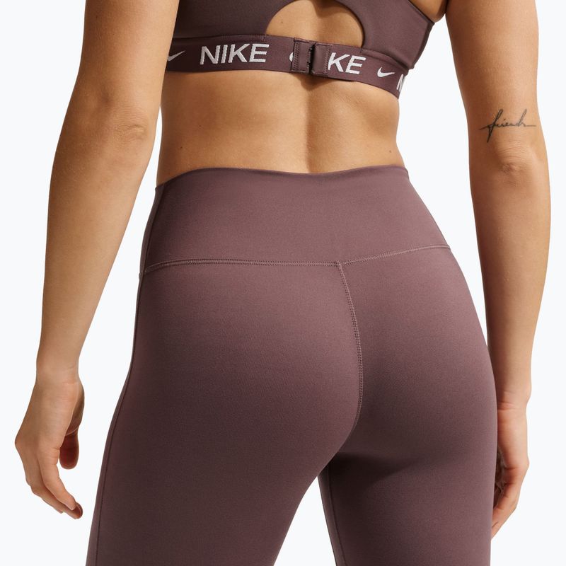 Női leggings Nike One High Waisted Flared tattoo/white 6