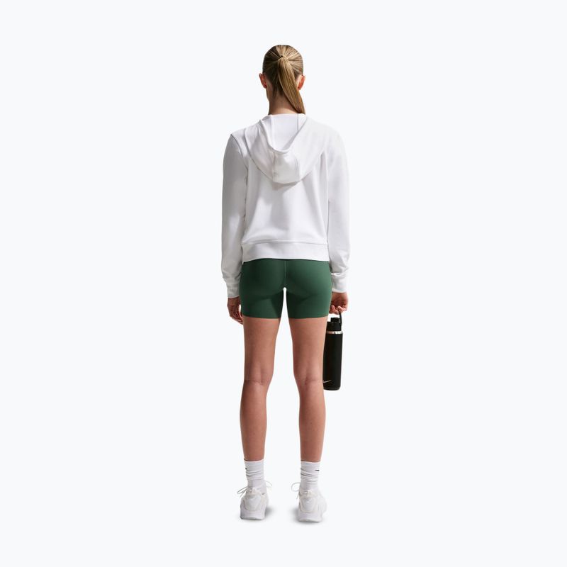 Női rövidnadrág Nike Zenvy High Waisted Biker 5" fir/white 3