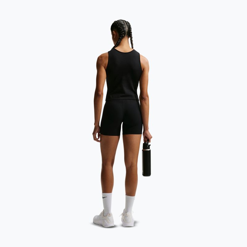 Női edzőpóló Nike One Dri-Fit TT black/white 3