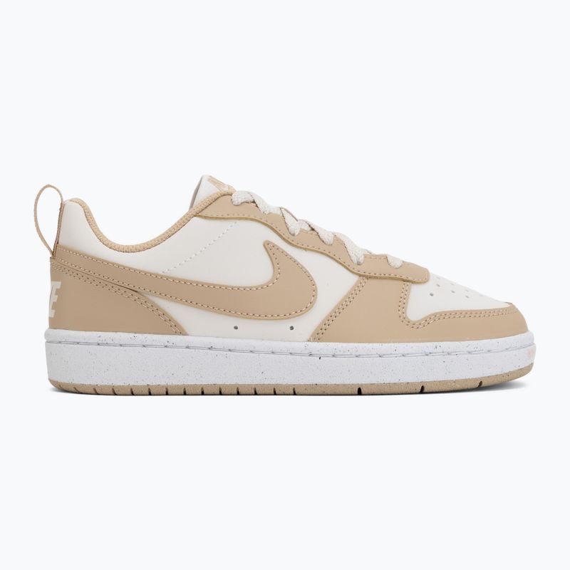 Gyerekcipő Nike Court Borough Low Next Bloom phantom/white/linen 2