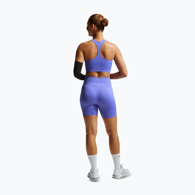 Női crop top Nike Pro Seamless Dri-Fit Cropped sapphire 3