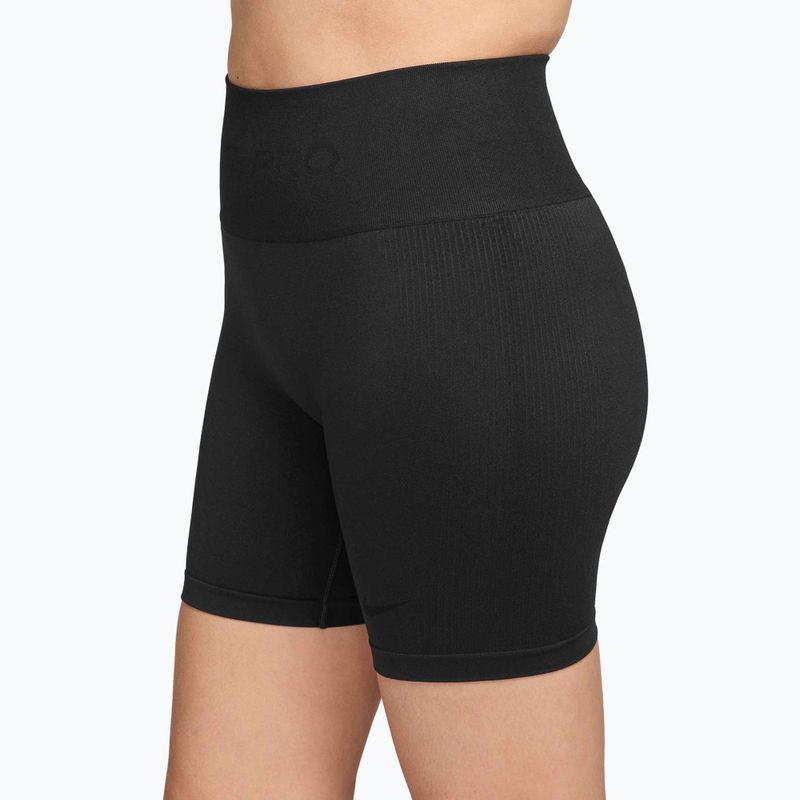 Női rövidnadrág Nike Pro Seamless High-Waisted Biker 5" black 3
