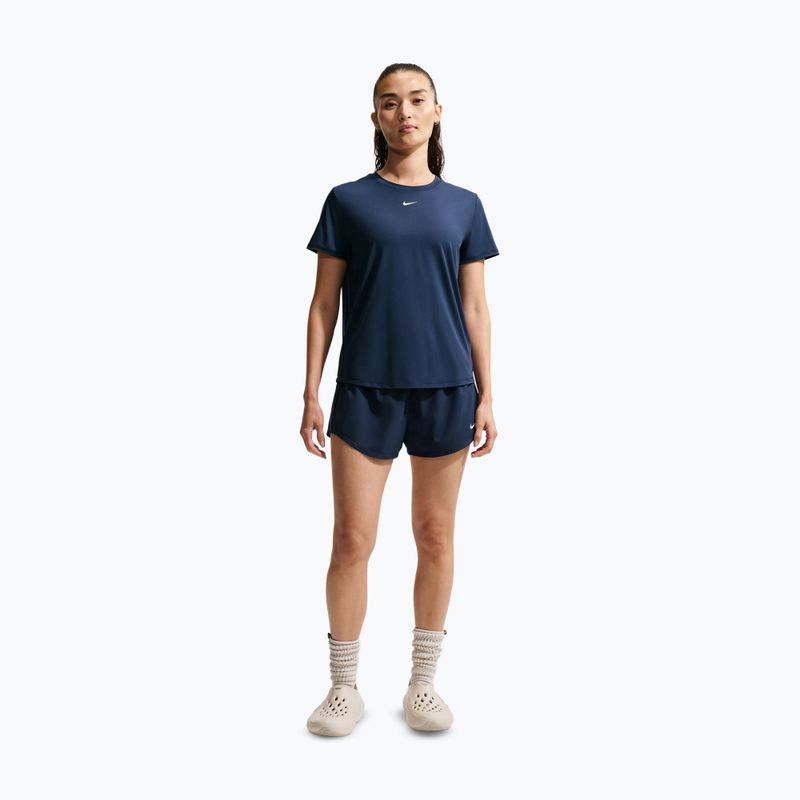 Női edző póló Nike One Classic midnight navy/white 2