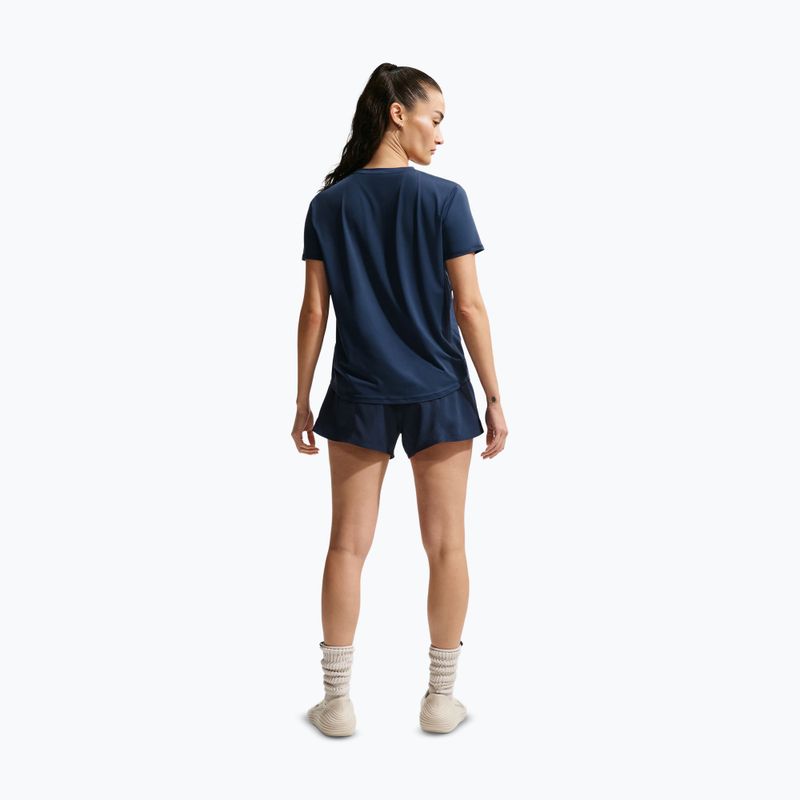 Női edző póló Nike One Classic midnight navy/white 3