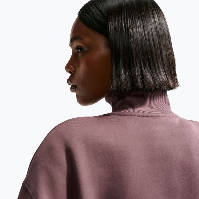 Női pulóver Nike Sportswear Phoenix Fleece 1/2 Zip Cropped tattoo/sail 5