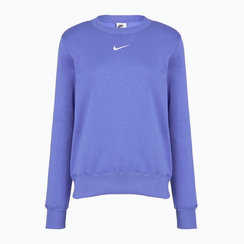 Női pulóver Nike Sportswear Phoenix Fleece Crewneck light medium blue/sail 7