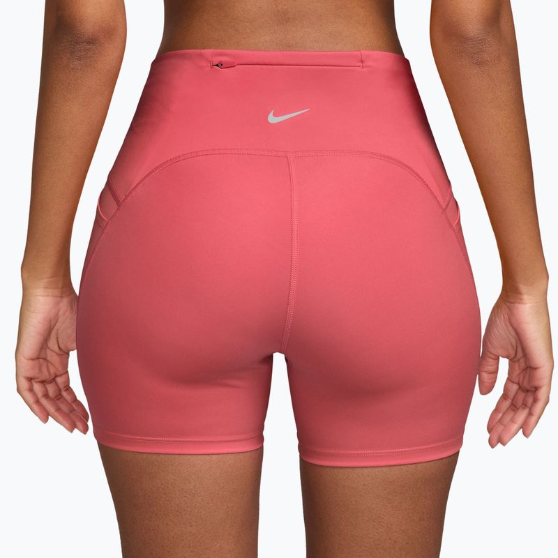 Nike Swift női futóshort High-Waisted 4 "sea coral" 2