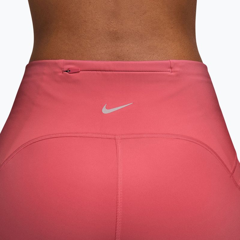 Nike Swift női futóshort High-Waisted 4 "sea coral" 4