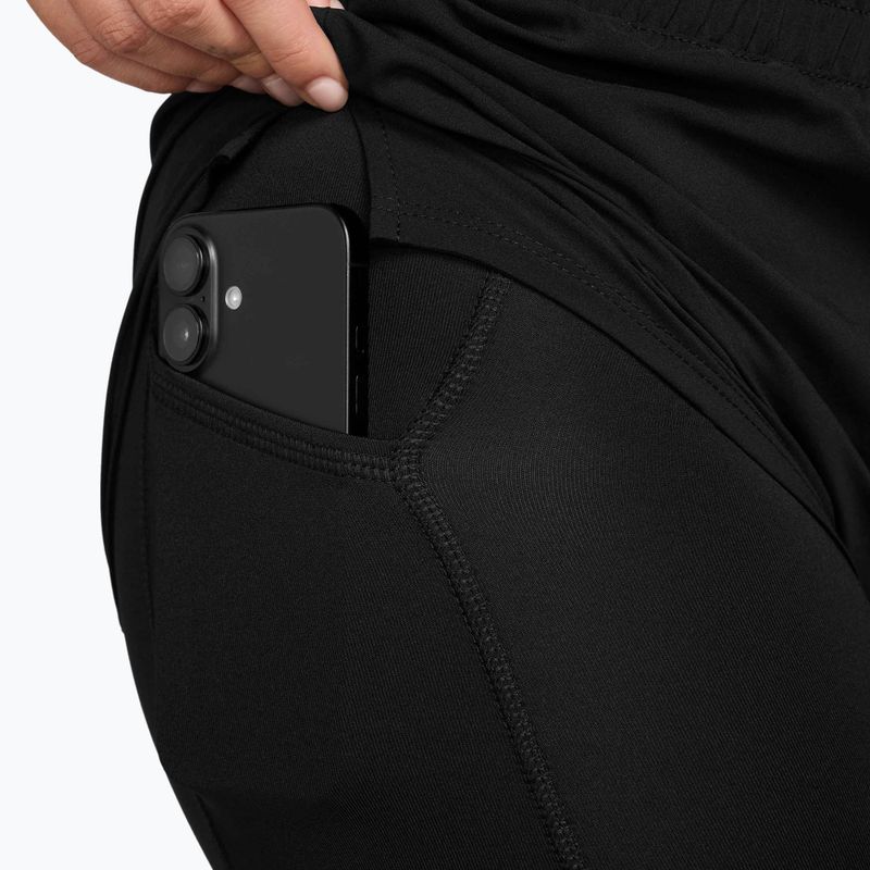 Női futó rövidnadrág Nike One Dri-FIT 2IN1 black/white 4