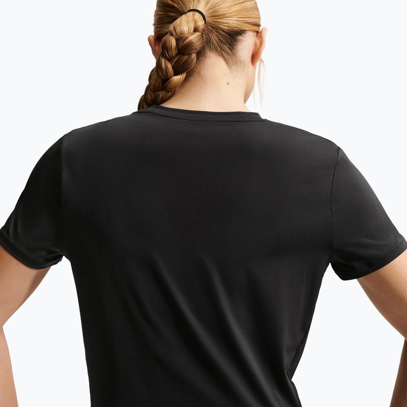 Női póló Nike One Classic Twist Dri-Fit black/white 6