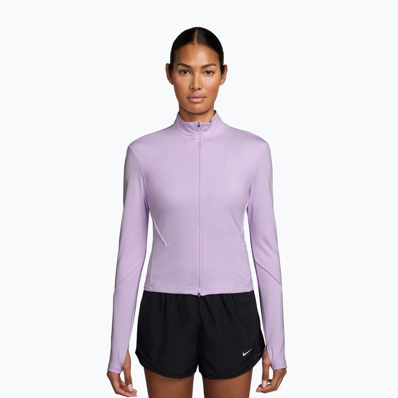 Női futófelső Nike Swift Dri-Fit Full Zip Mid-Layer violet mist