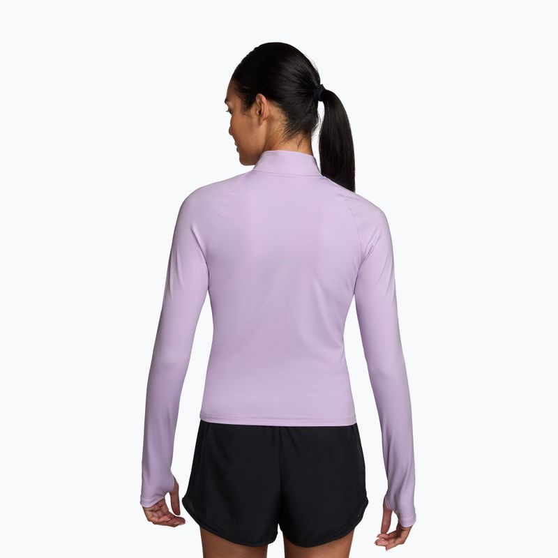 Női futófelső Nike Swift Dri-Fit Full Zip Mid-Layer violet mist 2