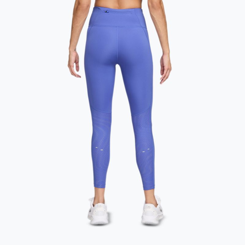 Női futó leggings Nike Tempo Flash High-Waisted 7/8 sapphire/white 2
