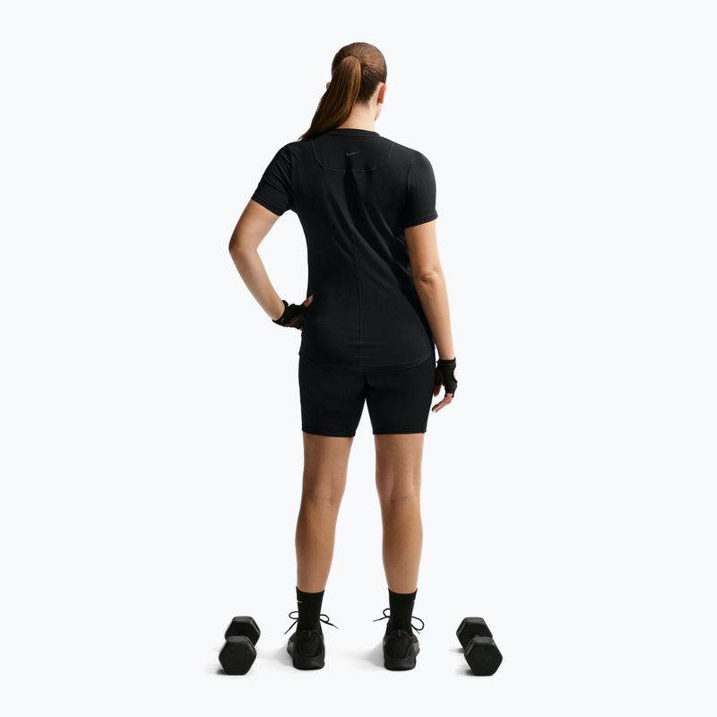 Női rövidnadrág Nike One Maternity High-Waisted 8" black/white 3