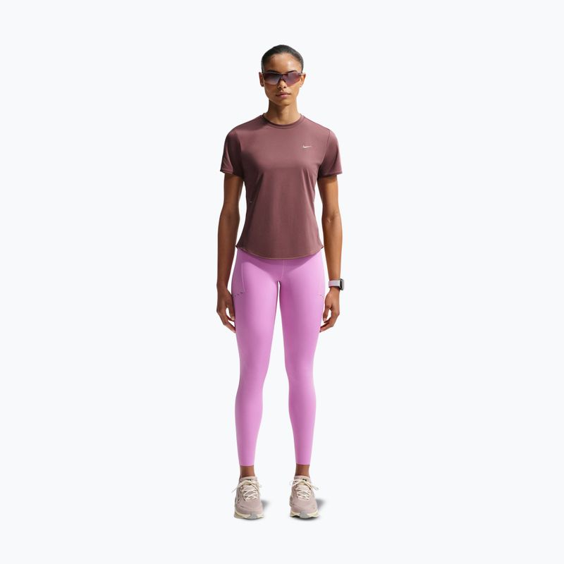 Női futó leggings Nike Swift 7/8 light magenta 2