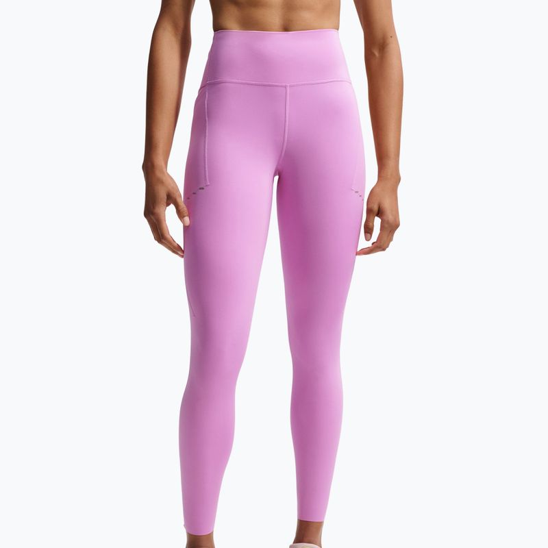 Női futó leggings Nike Swift 7/8 light magenta 5