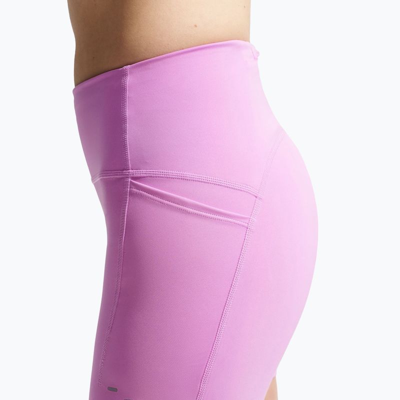 Női futóshort Nike Swift High-Waisted 4" light magenta 6