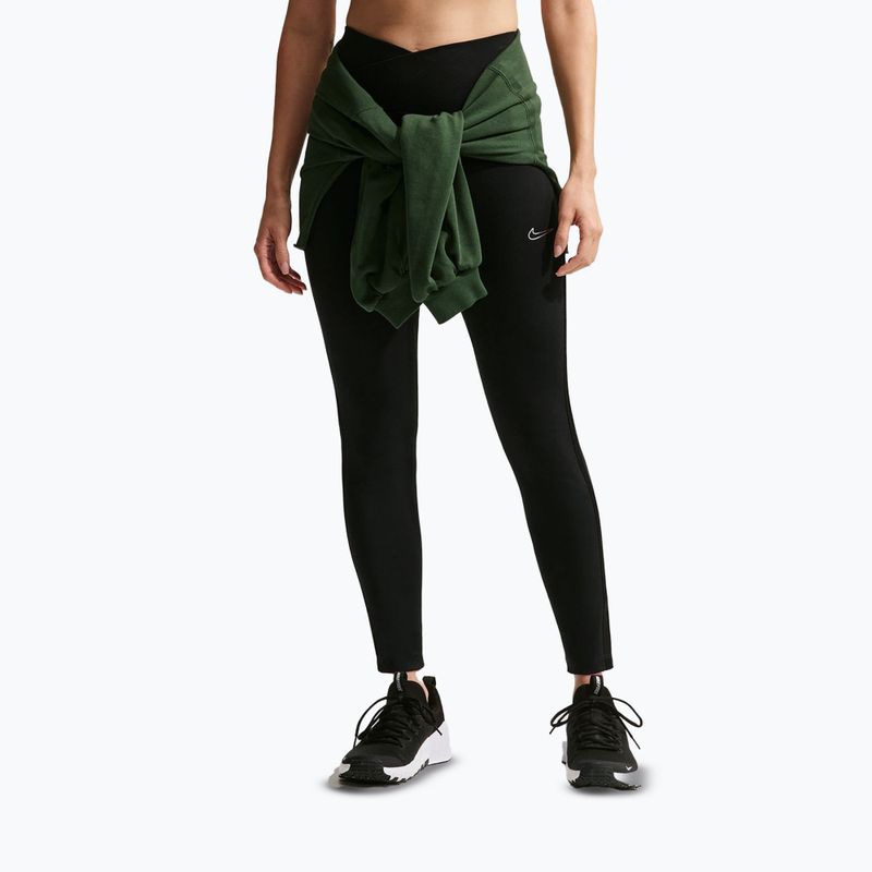 Női leggings Nike One High-Waisted Seamless black