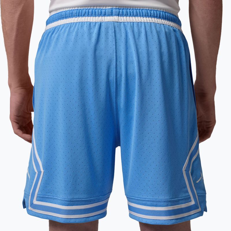 Férfi kosárlabda rövidnadrág Jordan Mesh Diamond 4" university blue/white/white 3