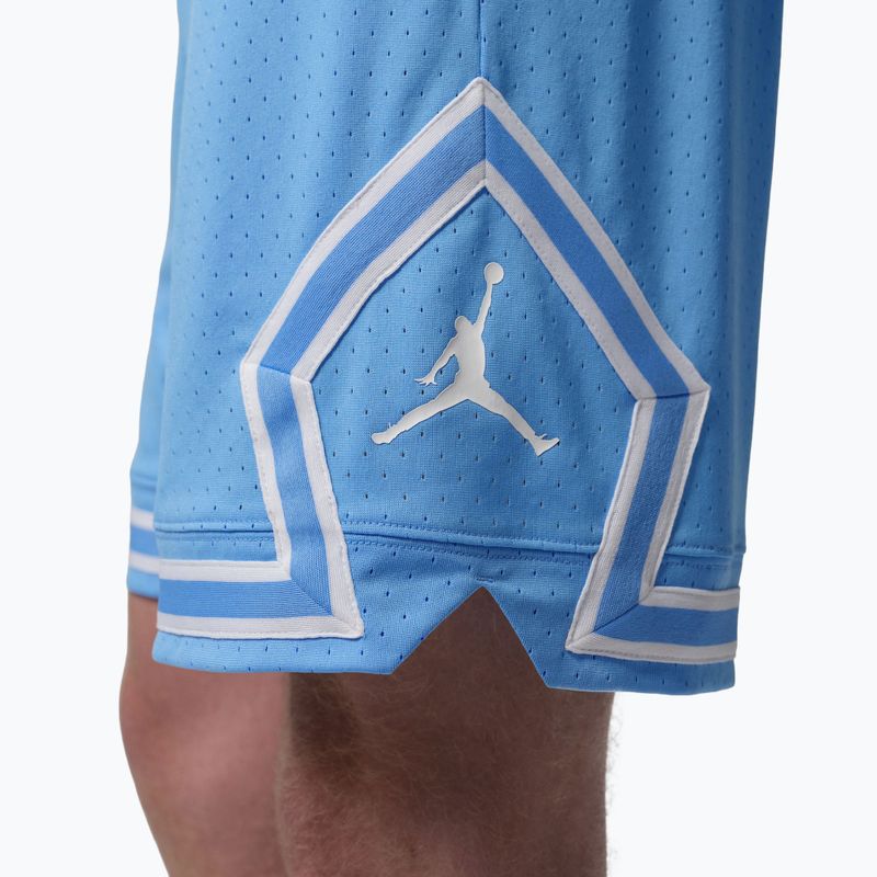 Férfi kosárlabda rövidnadrág Jordan Mesh Diamond 4" university blue/white/white 6