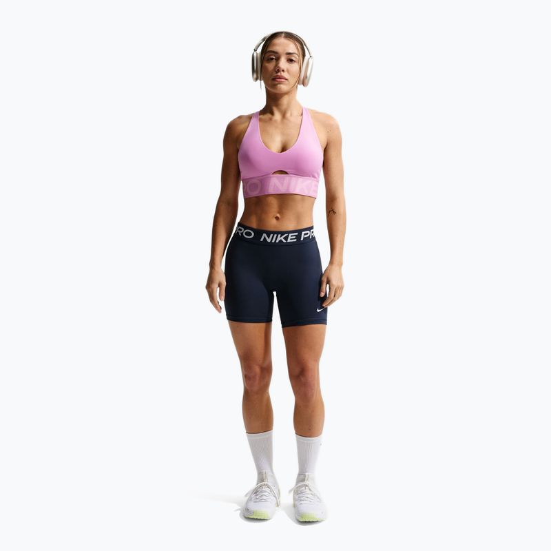 Női rövidnadrág Nike Pro 365 midnight navy/white 2